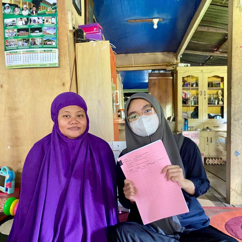 Kunjungan Pertama Bersama Ibu Kiki